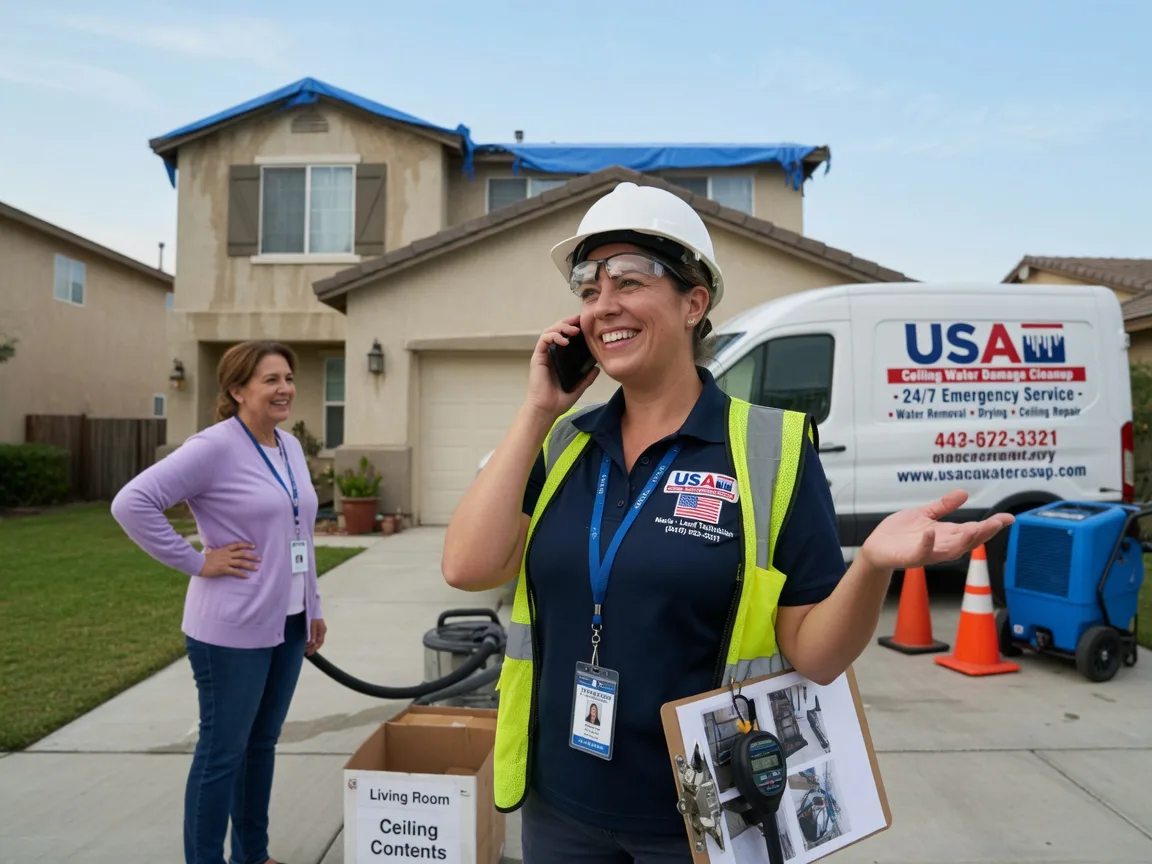 Ceiling Water Damage Restoration Bonanza, OR FAQs